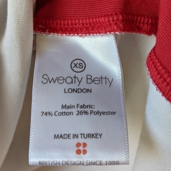Sweaty betty barre crawl Short Sleeve tee shirt top - Picture 5 of 5